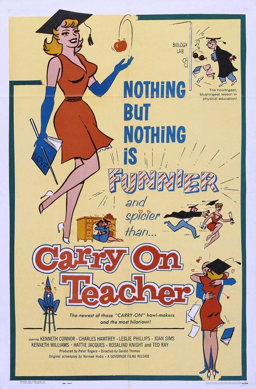 Обложка (Постер) Carry on Teacher (1959) SATRip Обложка (Постер) Carry on Teacher (1959) SATRip