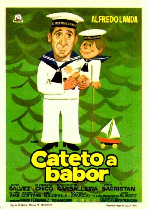 Обложка (Постер) Cateto a babor (1970) SATRip Обложка (Постер) Cateto a babor (1970) SATRip