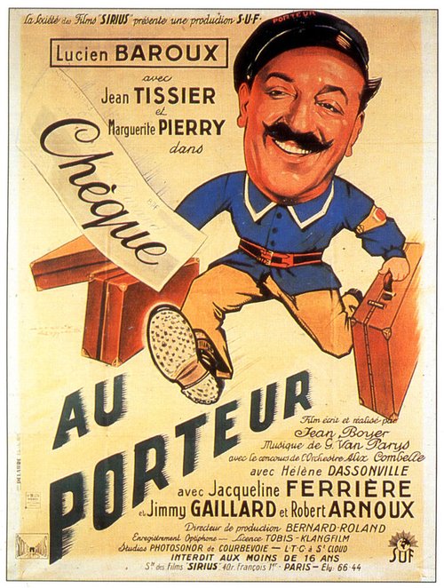Обложка (Постер) Chèque au porteur (1941) SATRip Обложка (Постер) Chèque au porteur (1941) SATRip