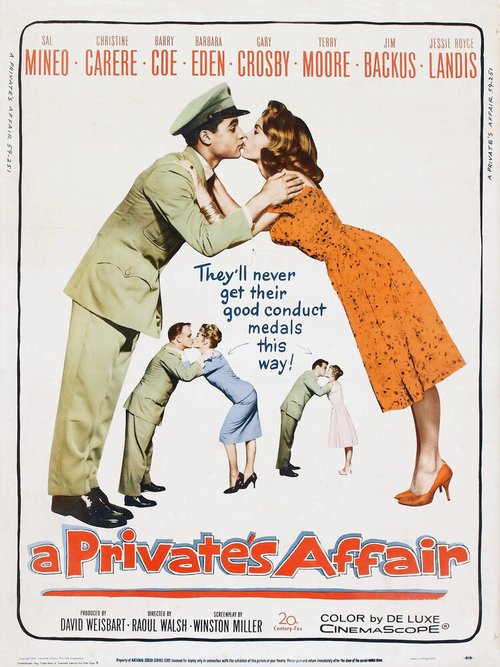 Обложка (Постер) Частная афера / A Private's Affair (1959) SATRip Обложка (Постер) Частная афера / A Private's Affair (1959) SATRip