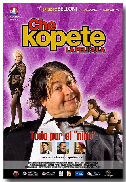 Обложка (Постер) Che Kopete: La Película (2007) HDRip Обложка (Постер) Che Kopete: La Película (2007) HDRip