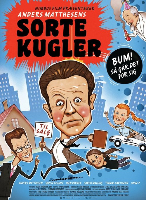 Обложка (Постер) Черные шары / Sorte kugler (2009) HDRip