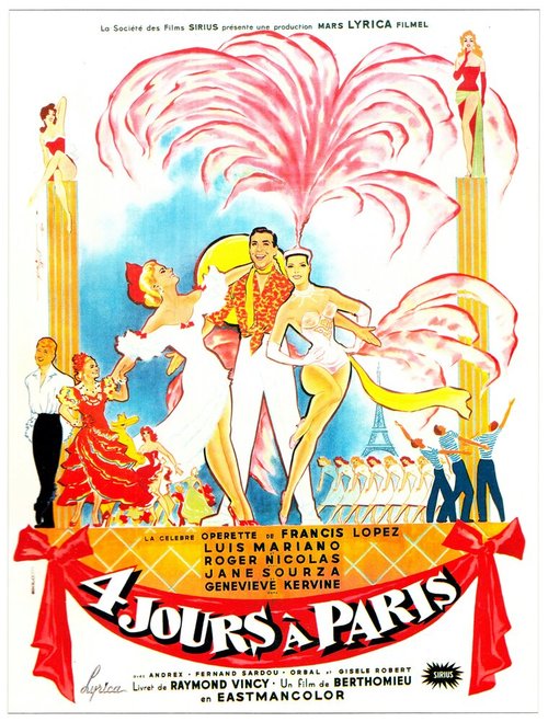 Обложка (Постер) Четыре дня в Париже / Quatre jours à Paris (1955) SATRip Обложка (Постер) Четыре дня в Париже / Quatre jours à Paris (1955) SATRip