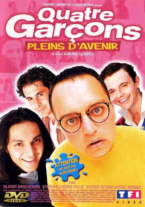 Обложка (Постер) Четыре многообещающих мальчика / Quatre garçons pleins d'avenir (1997) HDRip Обложка (Постер) Четыре многообещающих мальчика / Quatre garçons pleins d'avenir (1997) HDRip