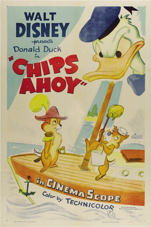 Обложка (Постер) Chips Ahoy (1956) Обложка (Постер) Chips Ahoy (1956)