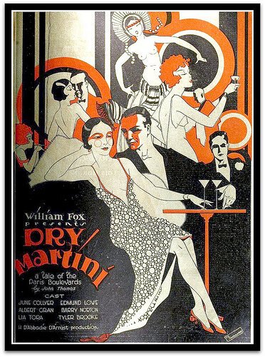 Обложка (Постер) Чистый мартини / Dry Martini (1928) SATRip Обложка (Постер) Чистый мартини / Dry Martini (1928) SATRip