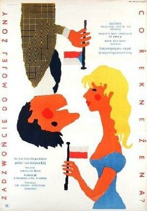 Обложка (Постер) Что скажет жена? / Co rekne zena? (1958) SATRip