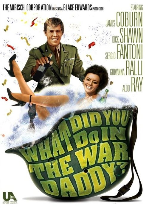 Обложка (Постер) Что ты делал на войне, папа? / What Did You Do in the War, Daddy? (1966) SATRip Обложка (Постер) Что ты делал на войне, папа? / What Did You Do in the War, Daddy? (1966) SATRip
