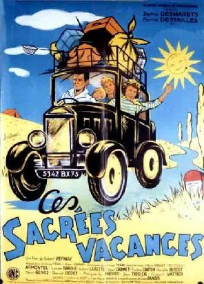 Обложка (Постер) Чудесные каникулы / Ces sacrées vacances (1956) SATRip Обложка (Постер) Чудесные каникулы / Ces sacrées vacances (1956) SATRip
