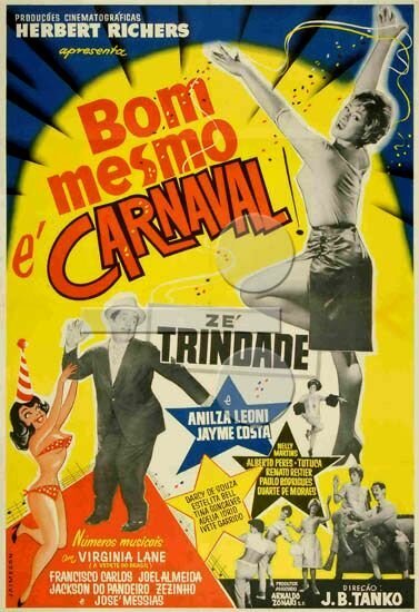 Обложка (Постер) Чудесный карнавал / Bom Mesmo é Carnaval (1962) SATRip Обложка (Постер) Чудесный карнавал / Bom Mesmo é Carnaval (1962) SATRip
