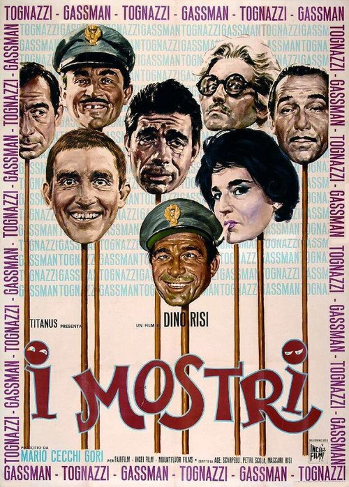 Обложка (Постер) Чудовища / I mostri (1963) SATRip Обложка (Постер) Чудовища / I mostri (1963) SATRip