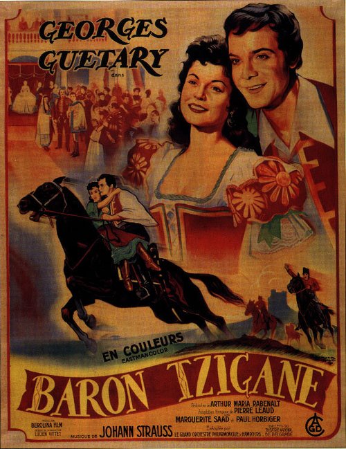 Обложка (Постер) Цыганский барон / Baron Tzigane (1954) SATRip Обложка (Постер) Цыганский барон / Baron Tzigane (1954) SATRip