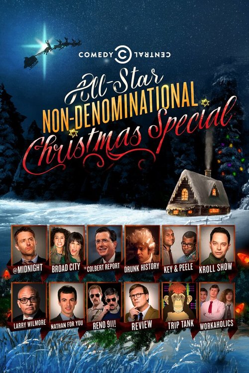 Обложка (Постер) Comedy Central's All-Star Non-Denominational Christmas Special (2014) HDRip