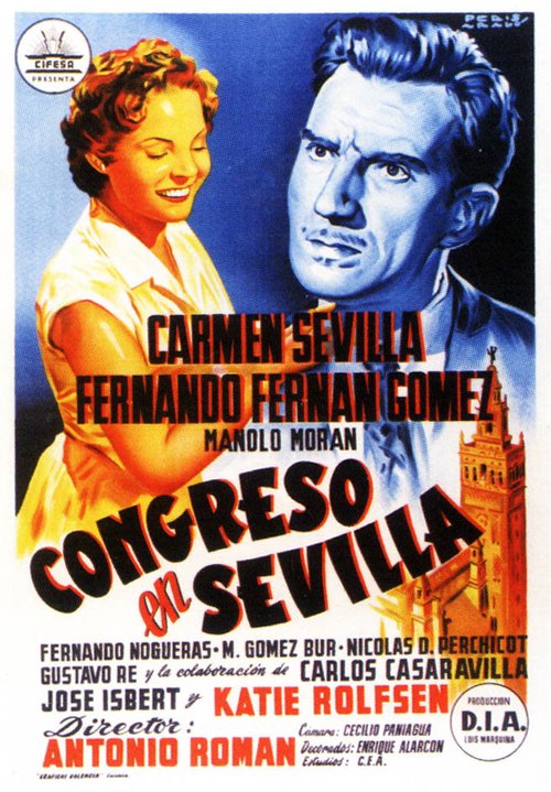 Обложка (Постер) Congreso en Sevilla (1955) SATRip Обложка (Постер) Congreso en Sevilla (1955) SATRip