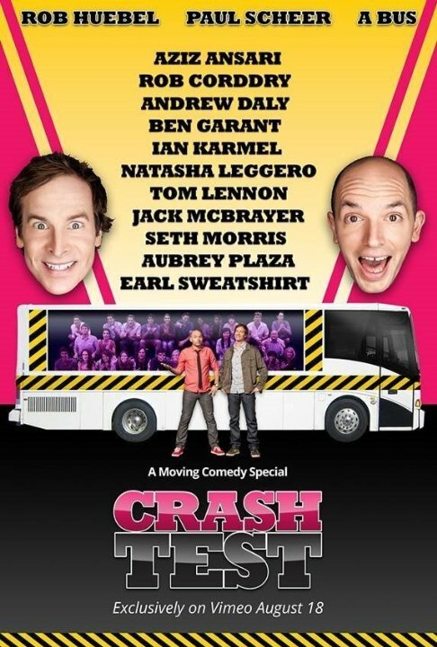 Обложка (Постер) Crash Test: With Rob Huebel and Paul Scheer (2015) HDRip Обложка (Постер) Crash Test: With Rob Huebel and Paul Scheer (2015) HDRip