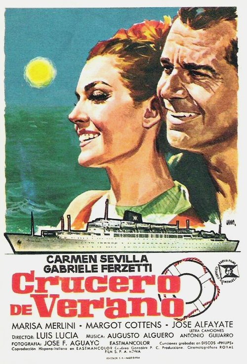 Обложка (Постер) Crucero de verano (1964) SATRip Обложка (Постер) Crucero de verano (1964) SATRip