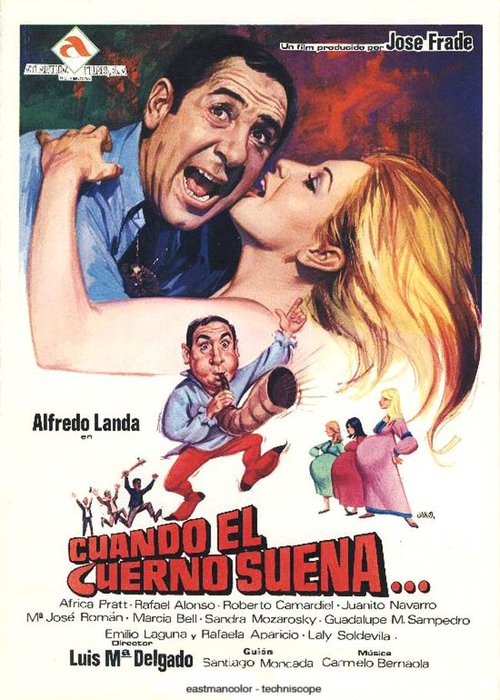 Обложка (Постер) Cuando el cuerno suena (1975) SATRip Обложка (Постер) Cuando el cuerno suena (1975) SATRip