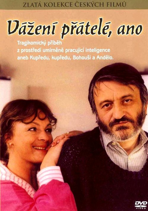 Обложка (Постер) Да, дорогие друзья / Vázení prátelé, ano (1989) Обложка (Постер) Да, дорогие друзья / Vázení prátelé, ano (1989)