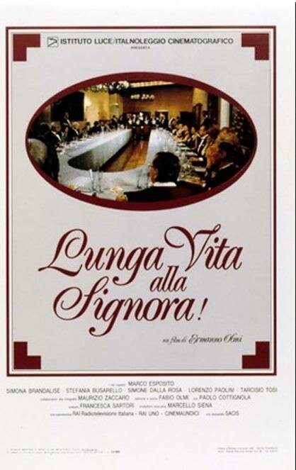 Обложка (Постер) Да здравствует синьора! / Lunga vita alla signora! (1987) SATRip