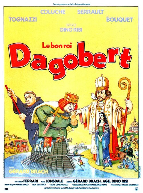 Обложка (Постер) Дагобер / Le bon roi Dagobert (1984) SATRip Обложка (Постер) Дагобер / Le bon roi Dagobert (1984) SATRip