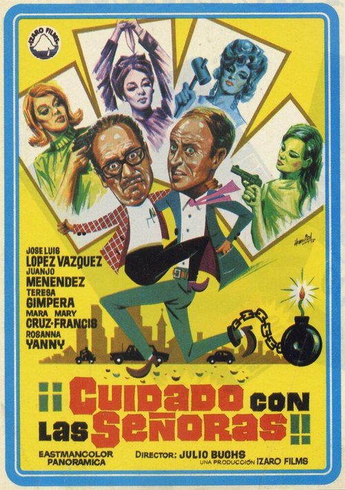 Обложка (Постер) Дамы остерегайтесь / Cuidado con las señoras (1968) SATRip Обложка (Постер) Дамы остерегайтесь / Cuidado con las señoras (1968) SATRip