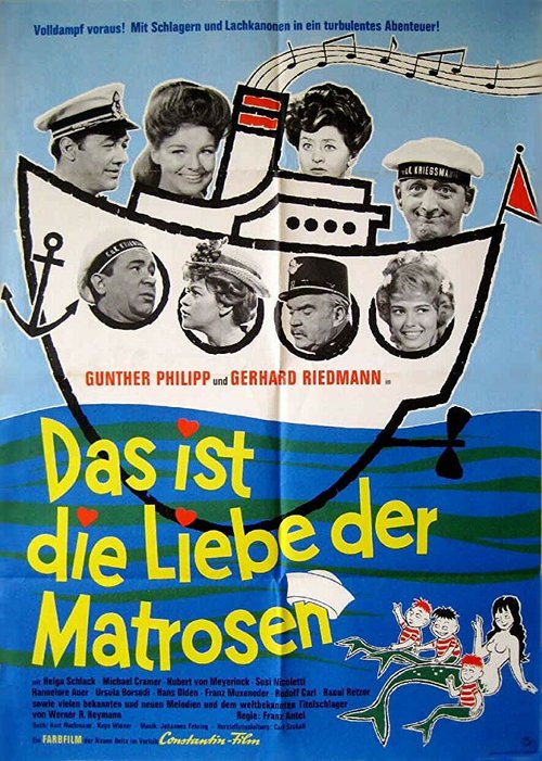 Обложка (Постер) Das ist die Liebe der Matrosen (1962) SATRip Обложка (Постер) Das ist die Liebe der Matrosen (1962) SATRip