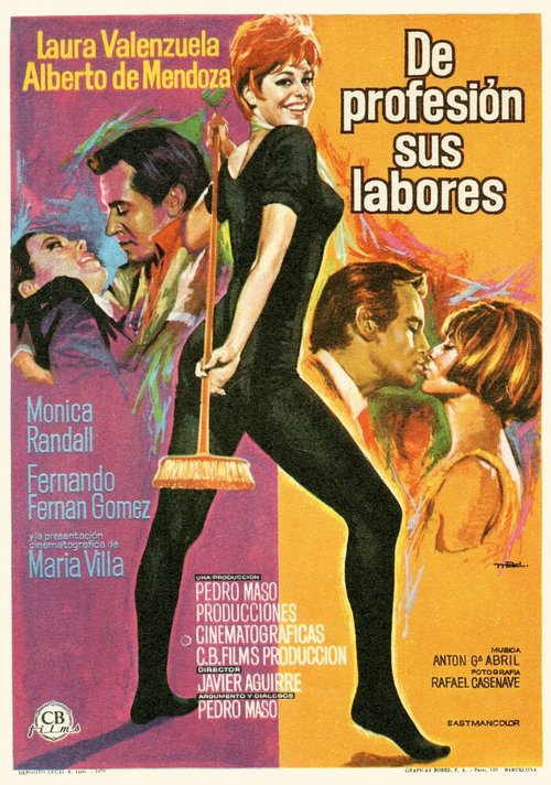 Обложка (Постер) De profesión, sus labores (1970) Обложка (Постер) De profesión, sus labores (1970)