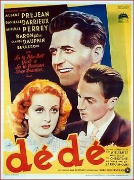 Обложка (Постер) Деде / Dédé (1934) SATRip Обложка (Постер) Деде / Dédé (1934) SATRip