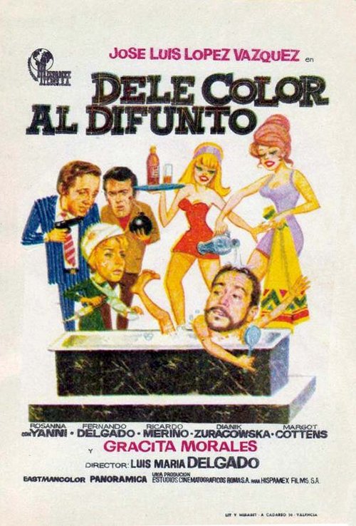 Обложка (Постер) Dele color al difunto (1970) SATRip Обложка (Постер) Dele color al difunto (1970) SATRip