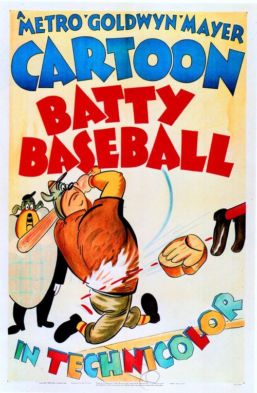 Обложка (Постер) День бейсбола / Batty Baseball (1944) Обложка (Постер) День бейсбола / Batty Baseball (1944)