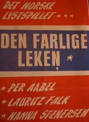 Обложка (Постер) Den farlige leken (1942) SATRip