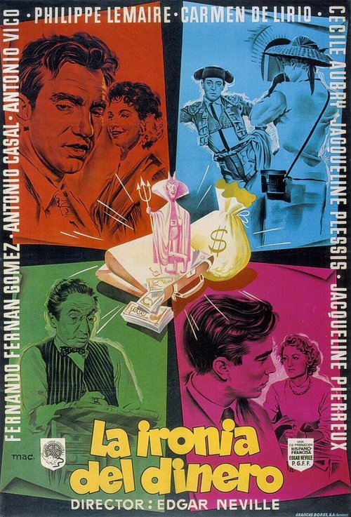 Обложка (Постер) Деньги обманчивы / La ironía del dinero (1957) SATRip Обложка (Постер) Деньги обманчивы / La ironía del dinero (1957) SATRip
