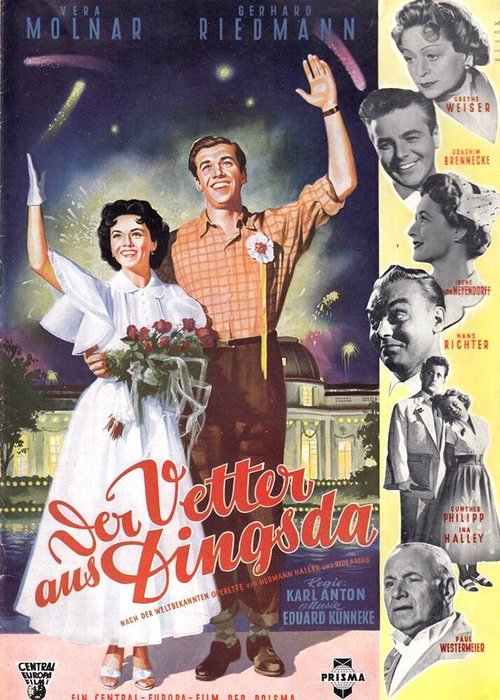 Обложка (Постер) Der Vetter aus Dingsda (1953) SATRip Обложка (Постер) Der Vetter aus Dingsda (1953) SATRip