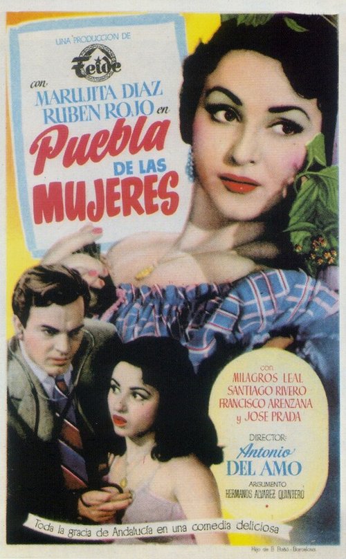 Обложка (Постер) Деревня женщин / Puebla de las mujeres (1953) SATRip Обложка (Постер) Деревня женщин / Puebla de las mujeres (1953) SATRip