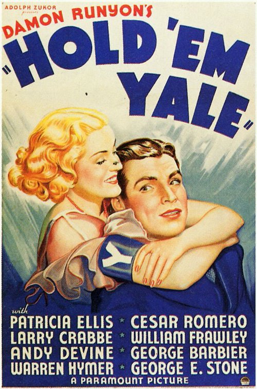 Обложка (Постер) Держи их, замок / Hold 'Em Yale (1935) SATRip Обложка (Постер) Держи их, замок / Hold 'Em Yale (1935) SATRip