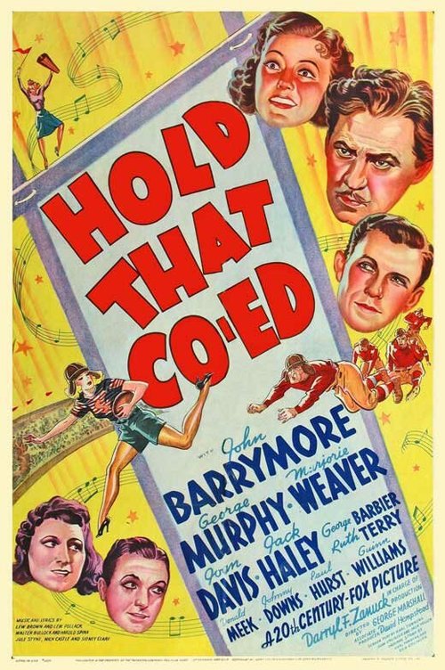 Обложка (Постер) Держите эту студентку / Hold That Co-ed (1938) SATRip Обложка (Постер) Держите эту студентку / Hold That Co-ed (1938) SATRip