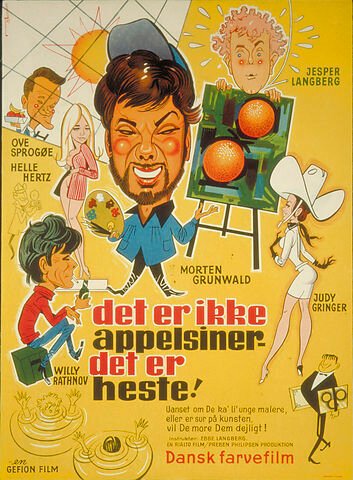Обложка (Постер) Det er ikke appelsiner, det er heste (1967) SATRip Обложка (Постер) Det er ikke appelsiner, det er heste (1967) SATRip