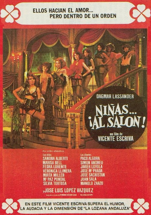 Обложка (Постер) Девочки... В салон! / Niñas... al salón (1977) SATRip Обложка (Постер) Девочки... В салон! / Niñas... al salón (1977) SATRip