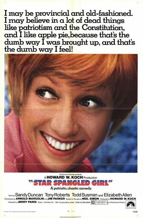 Обложка (Постер) Девушка, усыпанная звездами / Star Spangled Girl (1971) SATRip Обложка (Постер) Девушка, усыпанная звездами / Star Spangled Girl (1971) SATRip