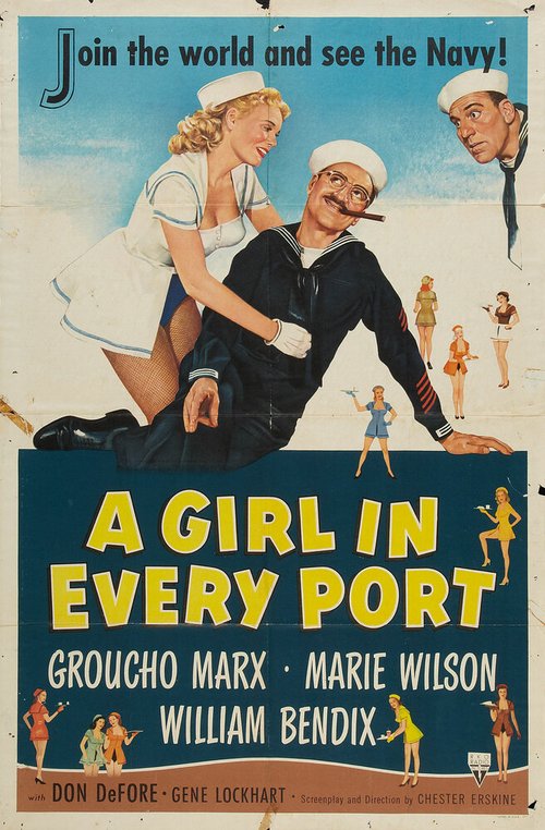 Обложка (Постер) Девушка в каждом порту / A Girl in Every Port (1952) SATRip Обложка (Постер) Девушка в каждом порту / A Girl in Every Port (1952) SATRip
