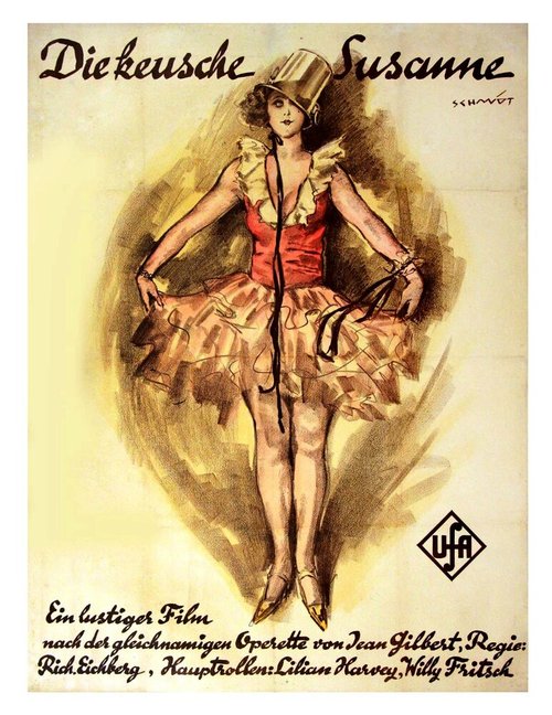 Обложка (Постер) Die keusche Susanne (1926) Обложка (Постер) Die keusche Susanne (1926)
