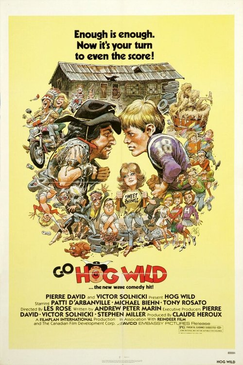 Обложка (Постер) Дикий боров / Hog Wild (1980) SATRip Обложка (Постер) Дикий боров / Hog Wild (1980) SATRip