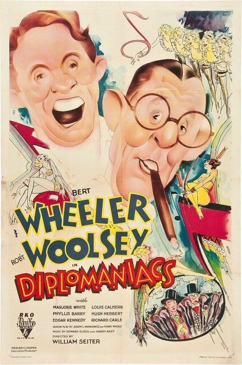 Обложка (Постер) Diplomaniacs (1933) SATRip