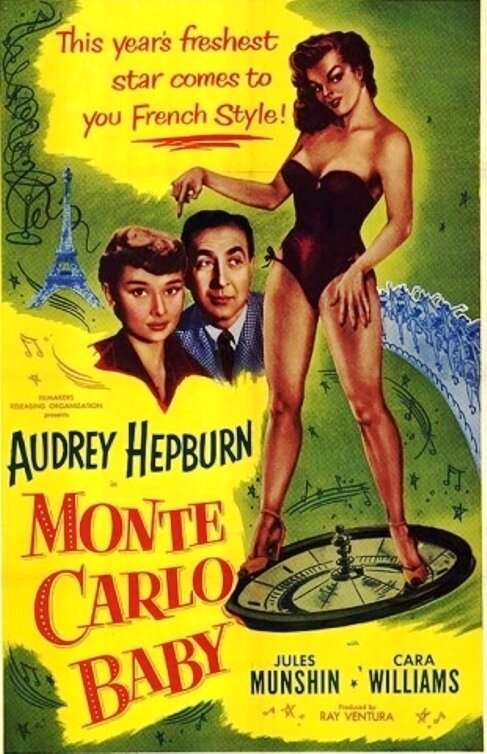 Обложка (Постер) Дитя Монте-Карло / Monte Carlo Baby (1953) SATRip