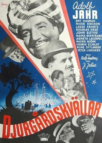 Обложка (Постер) Djurgårdskvällar (1946) SATRip Обложка (Постер) Djurgårdskvällar (1946) SATRip