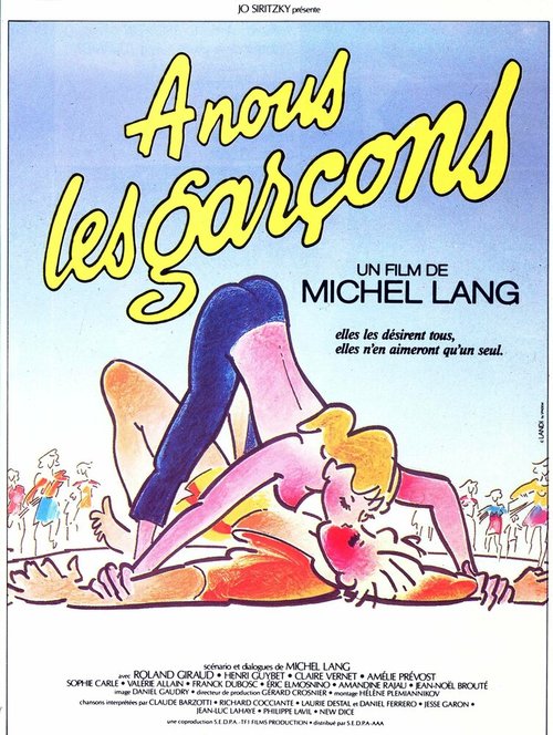 Обложка (Постер) Для нас, мальчиков / À nous les garçons (1985) SATRip