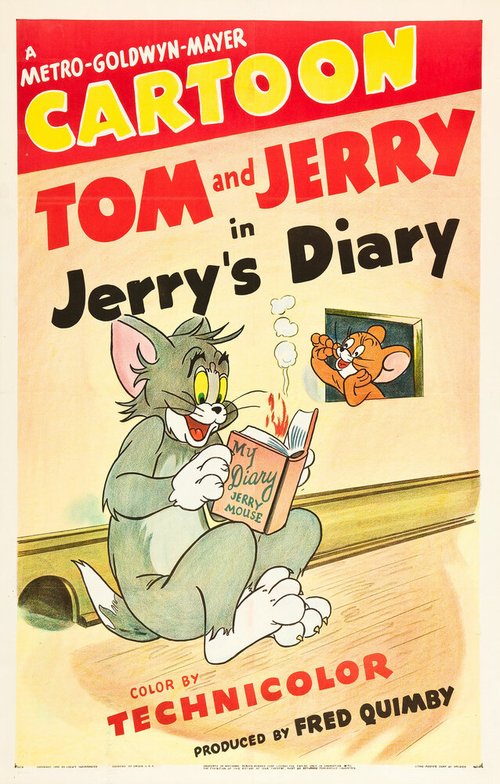 Обложка (Постер) Дневник Джерри / Jerry's Diary (1949) 