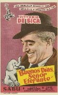 Обложка (Постер) Доброе утро, слон / Buongiorno, elefante! (1952) SATRip