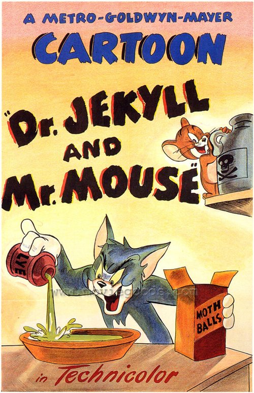 Обложка (Постер) Доктор Джекилл и мистер Мышь / Dr. Jekyll and Mr. Mouse (1947) Обложка (Постер) Доктор Джекилл и мистер Мышь / Dr. Jekyll and Mr. Mouse (1947)