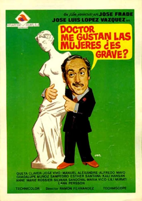Обложка Доктор, я люблю женщин, это серьезно? / Doctor, me gustan las mujeres, ¿es grave? (1974) 